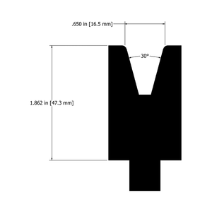 Titan - Acute Die 16 mm, 1 Inch