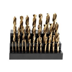 YG-1 Stub Length Drill Index – 29 Piece, 1/16" to 1/2"