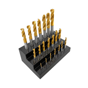 YG-1 Metric Stub Length Drill Index – 21 Piece, 2mm to 12mm