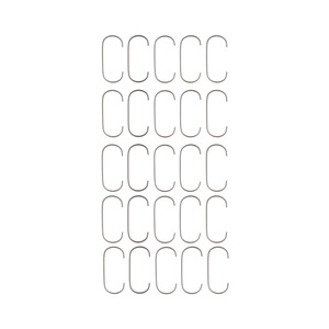 Vulcan 4 Inch C-Hook (25 Pack)