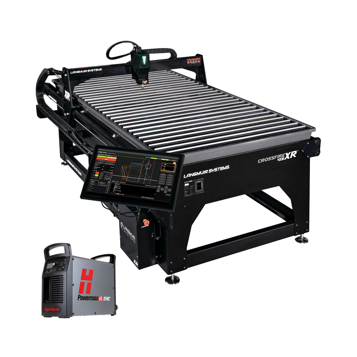 CrossFire XR CNC Plasma Table – Hypertherm Powermax65 SYNC Package