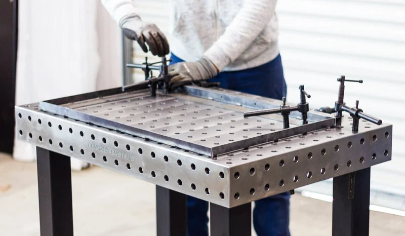 HOLES for quick fixturing