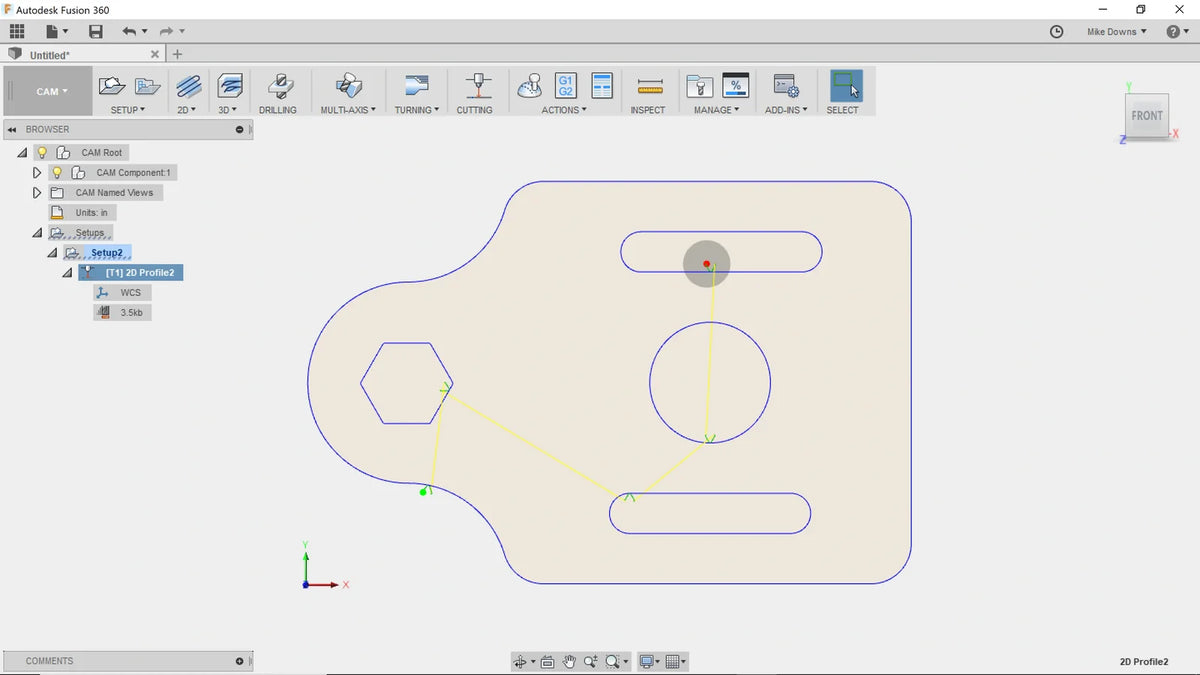 software toolpaths